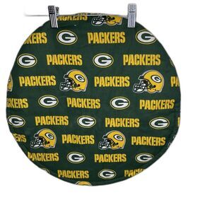 Green Bay Packers Fabric Steering Wheel Cover